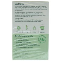 Ceai negru Earl Grey x20 plicuri bio Lebensbaum